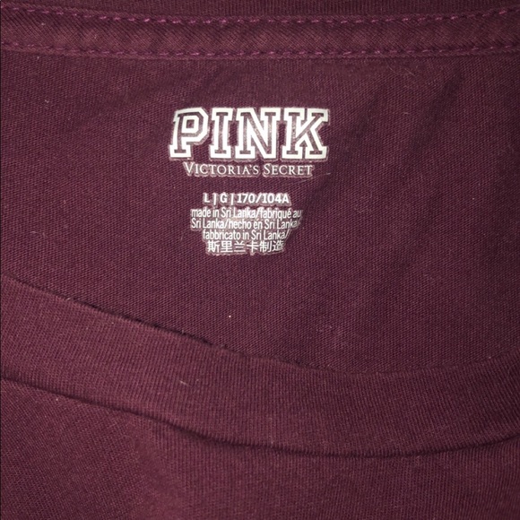 Pink maroon size large shirt - Picture 4 of 4